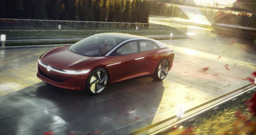  Volkswagen I.D. Vizzion 2018 года  (фото 14 из 19)